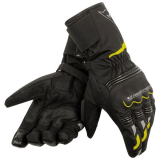 DAINESE TEMPEST UNISEX D-DRY LONG GLOVES - YELLOW