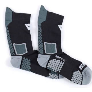 DAINESE D-CORE MID SOCK - BLACK ANTHRACITE