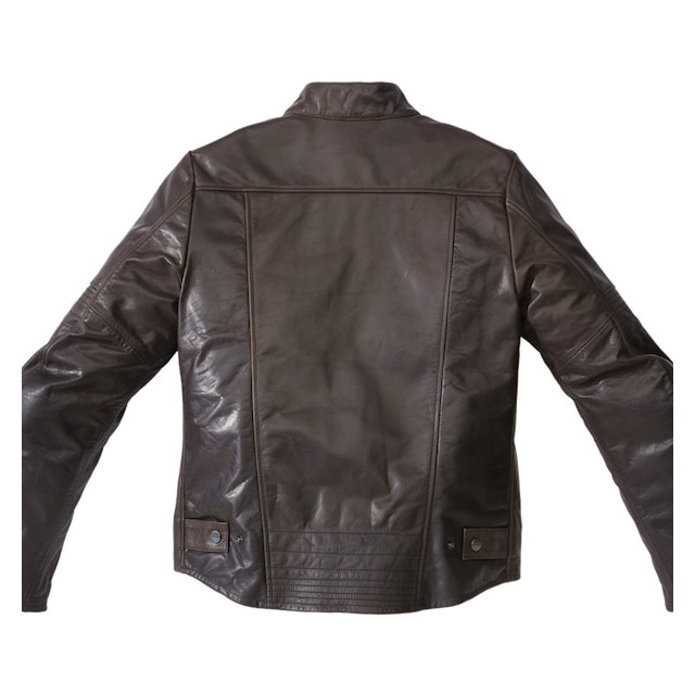GIACCA SPIDI GARAGE MARRONE - RETRO