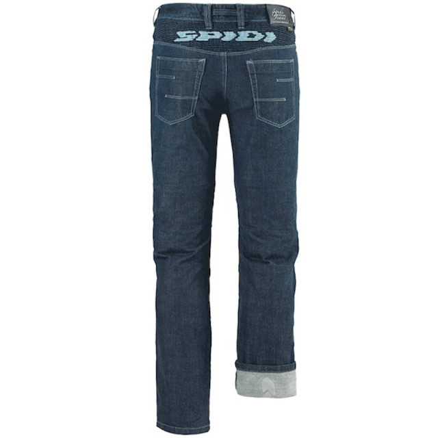 JEANS SPIDI J&RACING BLUE - BACK