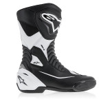 ALPINESTARS SMX-S BOOT BLACK WHITE - SIDE