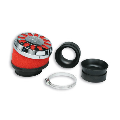 MALOSSI - Filtro aria RED FILTER E13 con Ø 42/50/60 inclinato 25° per 