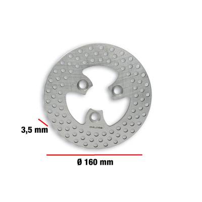 MALOSSI - % BRAKE POWER DISC disco de freno Ø ext. 160 - espesor 3,5 m