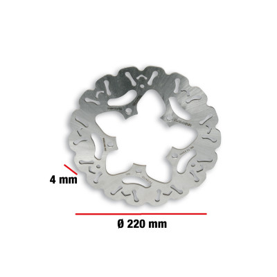 MALOSSI - % WHOOP DISC brake disc ext. Ø 220 - thickness 4 mm