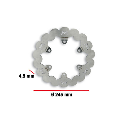 MALOSSI - Disco freno WHOOP DISC Ø esterno 245 - spessore 4,5 mm
