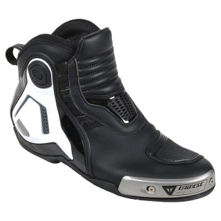DAINESE DYNO PRO D1 SHOES - BLACK WHITE ANTHRACITE