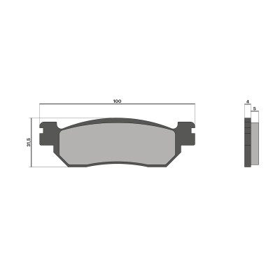 MALOSSI - Brake pads