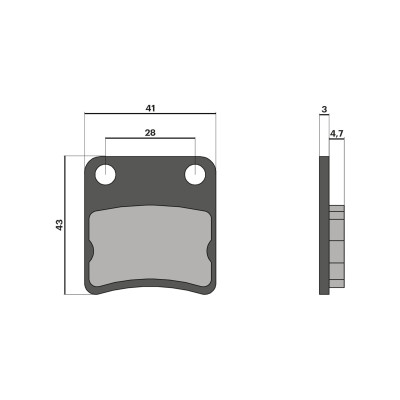 MALOSSI - Brake pads