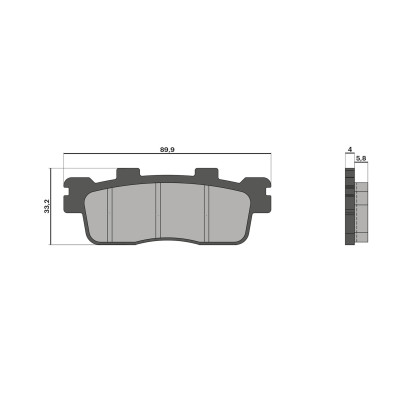 MALOSSI - Brake pads