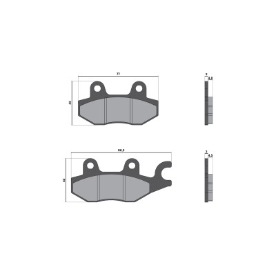 MALOSSI - Brake pads