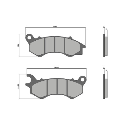 MALOSSI - Brake pads