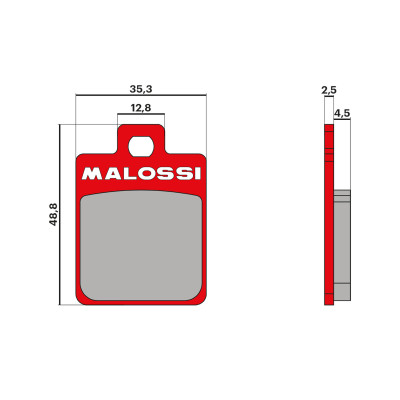 MALOSSI - Brake pads mhr