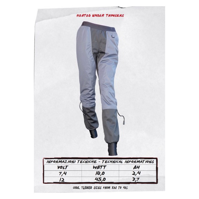 Klan-e Heatable Textile Pants Pantaloni tessili riscaldabili 