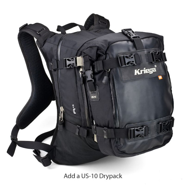 KRIEGA R15 BACKPACK - US-10 OPTIONAL