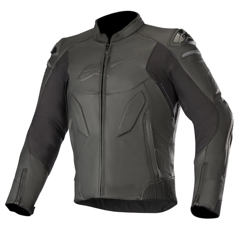 GIACCA ALPINESTARS CALIBER LEATHER JACKET - NERO