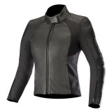 ALPINESTARS VIKA V2 WOMEN'S LEATHER JACKET - Black