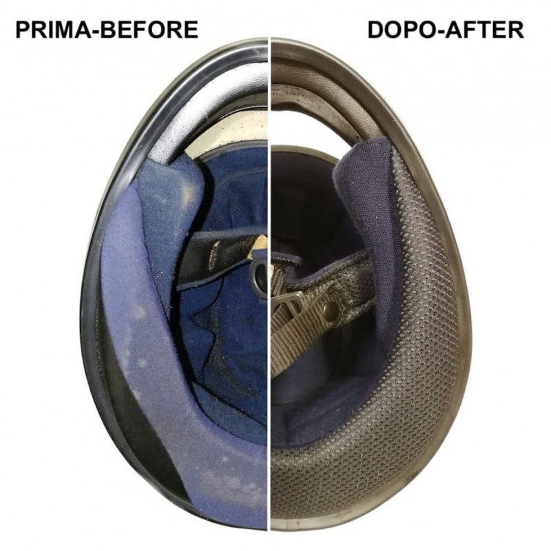 Ricostruzione Interni Casco Integrale Moto | BurnOutMotor