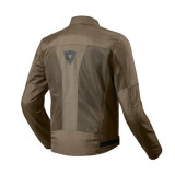 REV'IT JACKET ECLIPSE BROWN - BACK