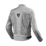 REV'IT JACKET ECLIPSE SILVER - BACK