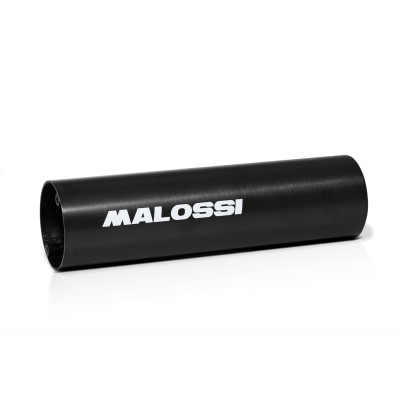 MALOSSI - ALUMINIUM SILENCER PIPE Ø ext.60 BLACK ANODISED