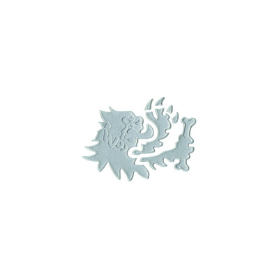 MALOSSI - AUTOCOLLANT TÊTE LION MALOSSI - 3D - SILVER - 10 cm