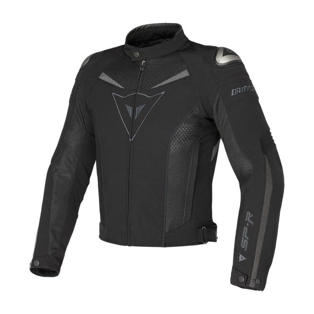 DAINESE SUPER SPEED TEX JACKET - BLACK DARK GULL GRAY