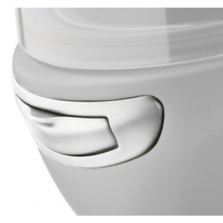 AIR INTAKE CHAMBER FOR ARAI CHASER V / AXCES III WHITE