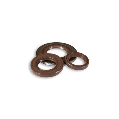 MALOSSI - OIL-SEAL SET FKM for OVERHAUL VESPA COSA-PX-T5 with brake dr