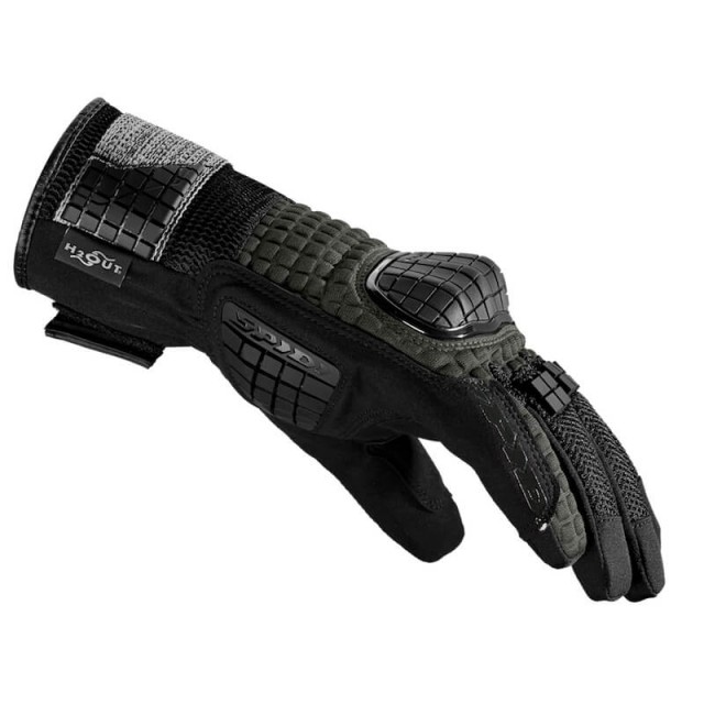SPIDI RAINWARRIOR H2OUT GLOVES - Green-Black - SIDE