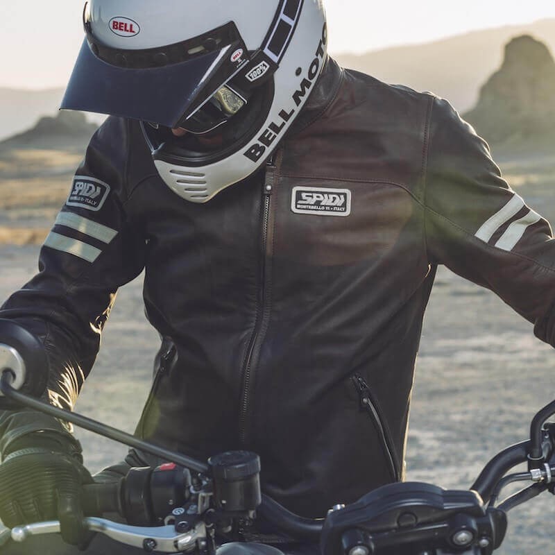 Giacca Pelle Spidi Vintage | BurnOutMotor