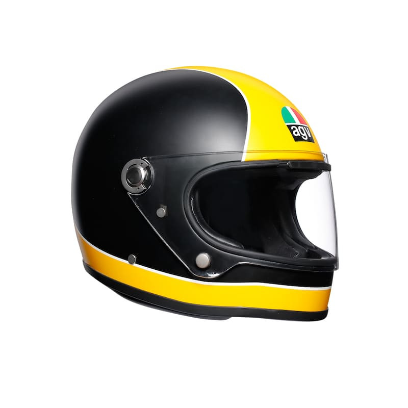 CASCO AGV X3000 SUPER AGV - MATT BLACK YELLOW