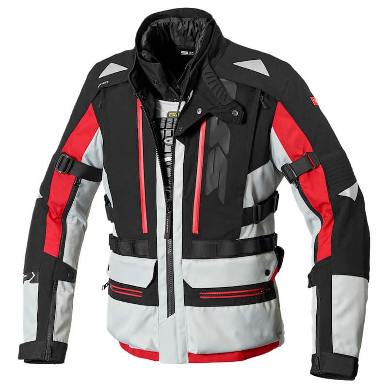Spidi - Jacket allroad H2Out Ice / Red - Size 2XL
