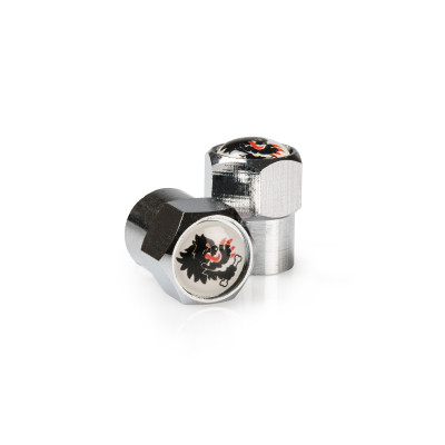 MALOSSI - 2 whites plugs for tyre inner tube valve