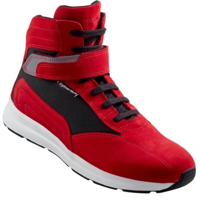 STYLMARTIN AUDAX WP SHOES - RED (SIDE/FRONT)