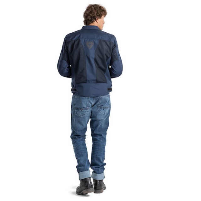 REV'IT ECLIPSE JACKET DARK BLUE - BACK