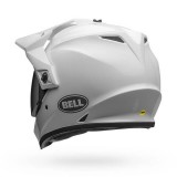 CASCO INTEGRALE ADVENTURE BELL MX-9 ADVENTURE MIPS GLOSS WHITE (LATO/RETRO)