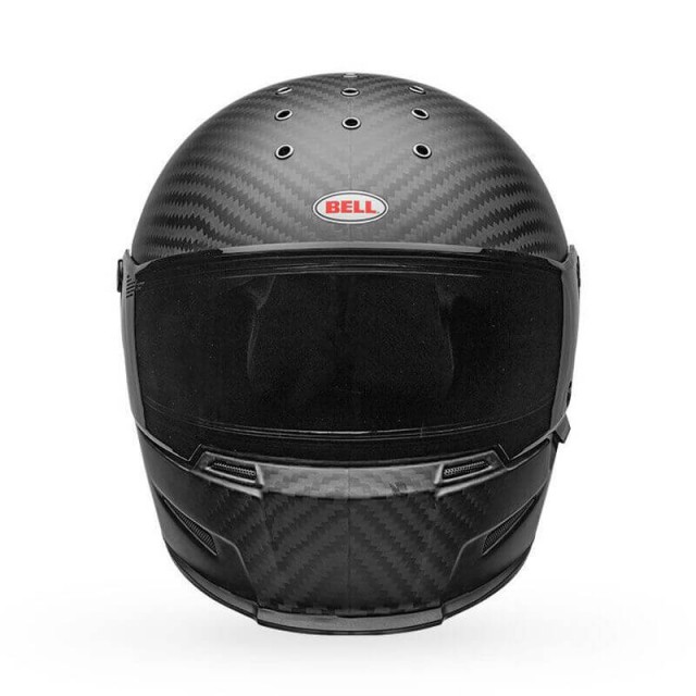 Casco Bell Eliminator Carbon Black Matte| BurnOutMotor