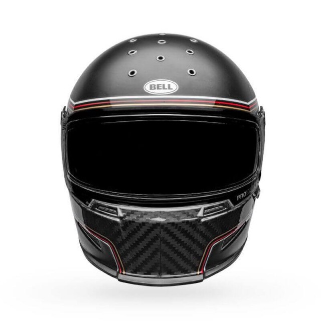 BELL ELIMINATOR CARBON FULL FACE HELMET RSD THE CHARGE (FRONT)