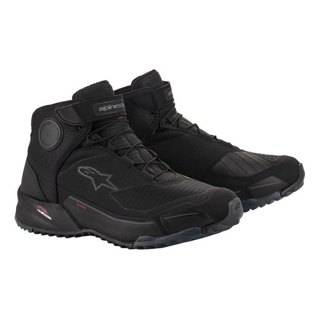 ALPINESTAR CR-X DRYSTAR RIDING SHOES - BLACK BLACK