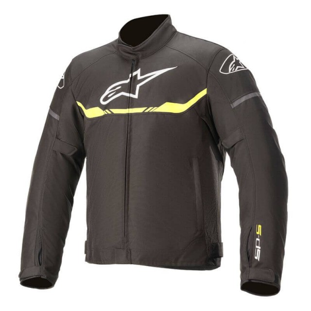 GIACCA ALPINESTARS T-SP S WATERPROOF - BLACK YELLOW FLUO