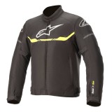 GIACCA ALPINESTARS T-SP S WATERPROOF - BLACK YELLOW FLUO