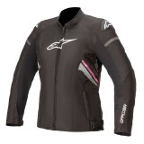 ALPINESTARS STELLA T-GP PLUS R V3 JACKET - BLACK WHITE FUCHSIA