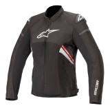 ALPINESTARS STELLA T-GP PLUS R V3 AIR JACKET - BLACK WHITE FUCHSIA