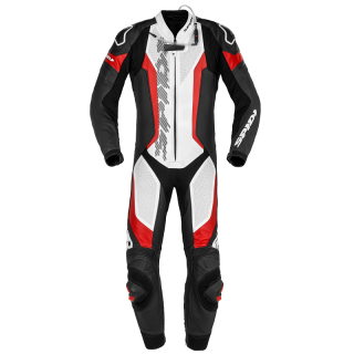 SPIDI LASER PRO PERFORATED LEATHER SUIT - RED