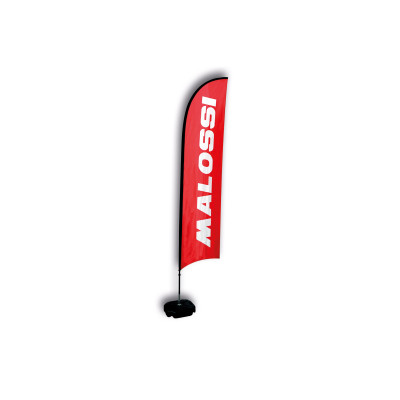 MALOSSI - DRAPEAU BANNER MALOSSI 4,10 m x 70 cm