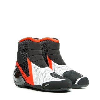 DAINESE DINAMICA AIR SHOES  - BLACK WHITE FLUO RED