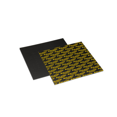MALOSSI - 2 CARBON PLATES 100x100 mm th.0,40 mm