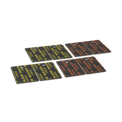 MALOSSI - 4 LAMINILLAS CARB. 2 esp.0,30/0,35 (90°) para VL17 MHR