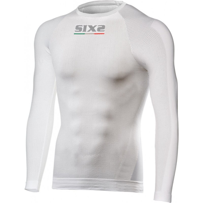 SIX2 LONG-SLEEVE T-SHIRT CARBON - TS2 - WHITE