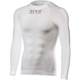 GIROCOLLO MANICHE LUNGHE SIX2 CARBON - TS2 - WHITE CARBON